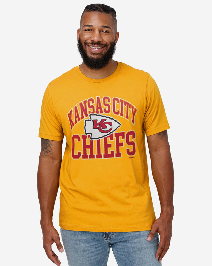 Kansas City Chiefs Arched Wordmark T-Shirt FOCO - FOCO.com