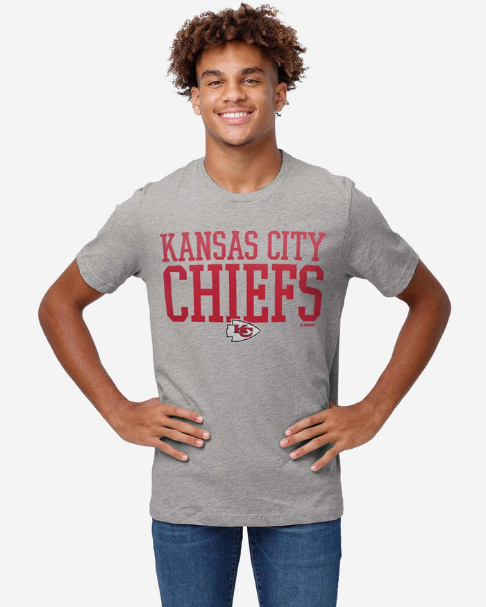 Kansas City Chiefs Bold Wordmark T-Shirt FOCO - FOCO.com