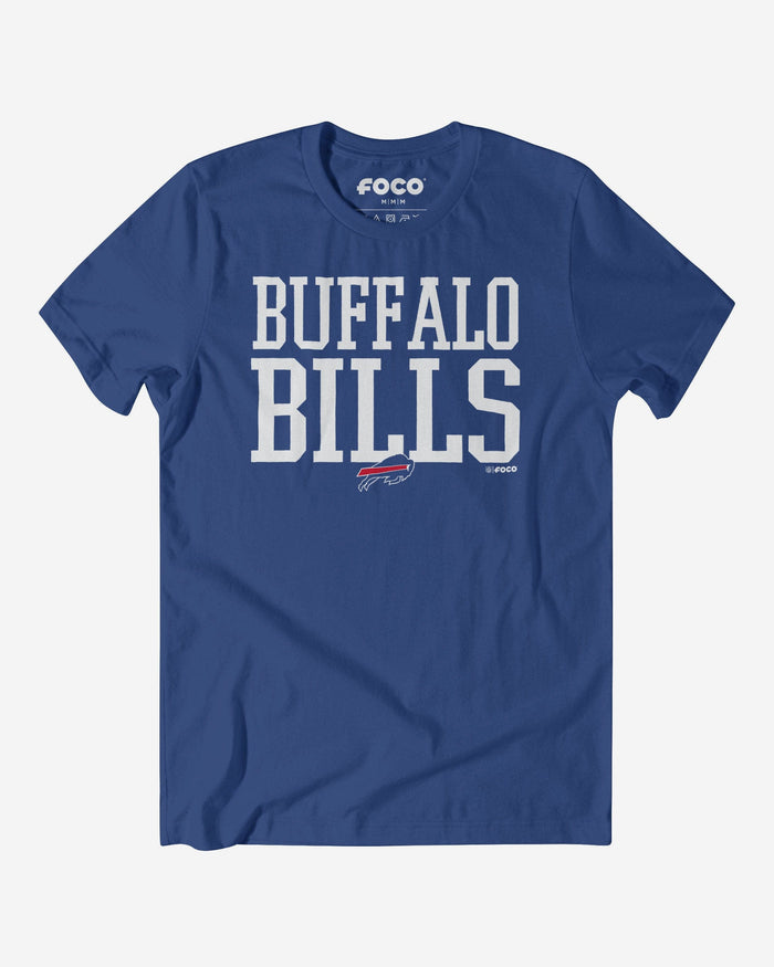 Buffalo Bills Bold Wordmark T-Shirt FOCO S - FOCO.com