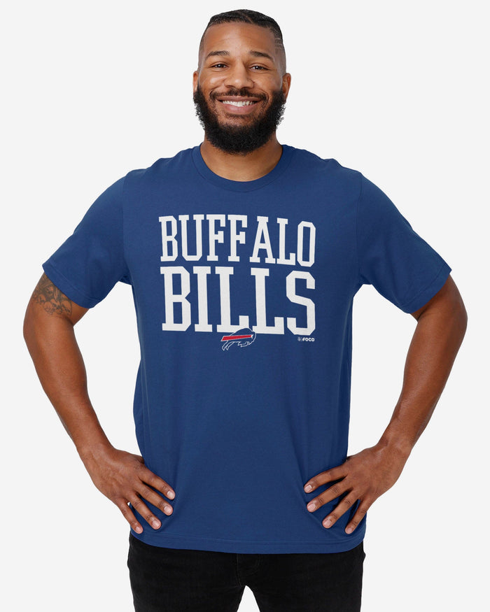 Buffalo Bills Bold Wordmark T-Shirt FOCO - FOCO.com