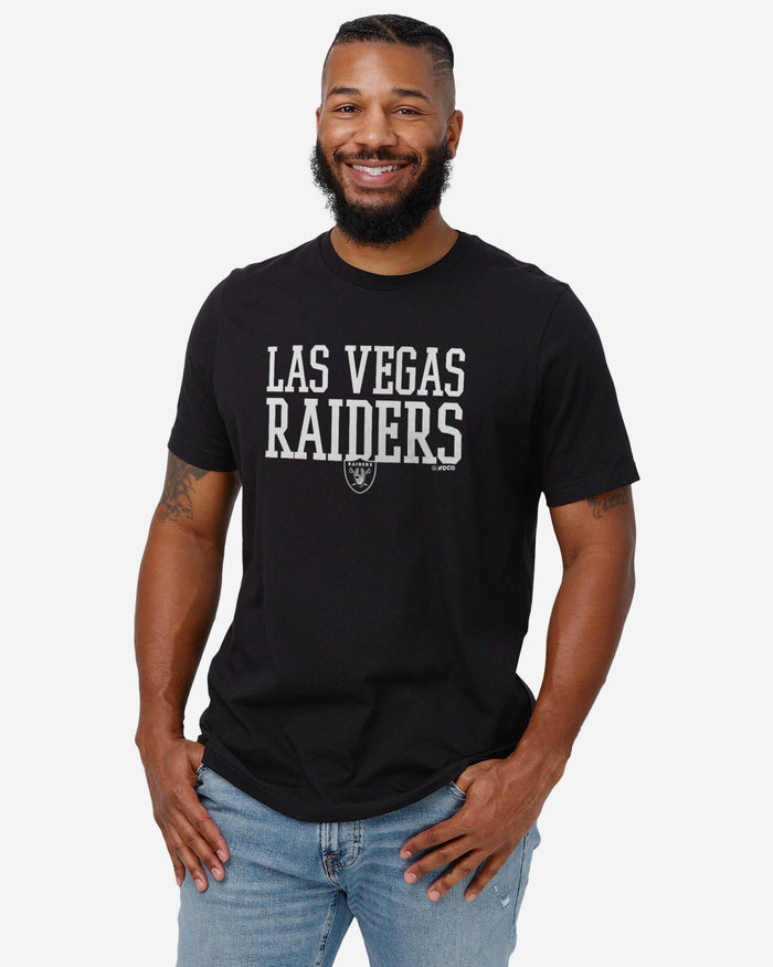 Las Vegas Raiders Bold Wordmark T-Shirt FOCO - FOCO.com