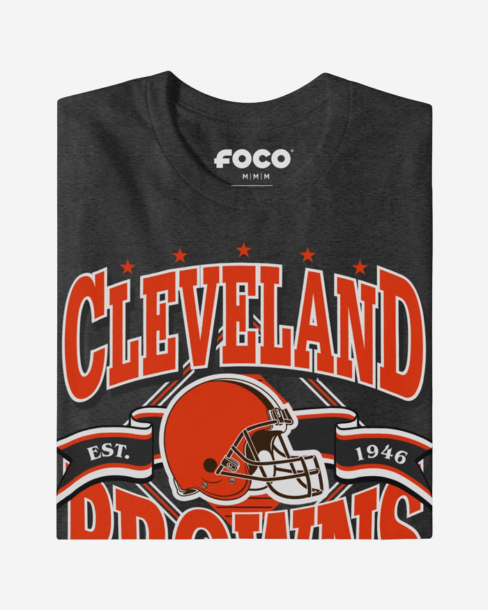 Cleveland Browns Established Banner T-Shirt FOCO - FOCO.com