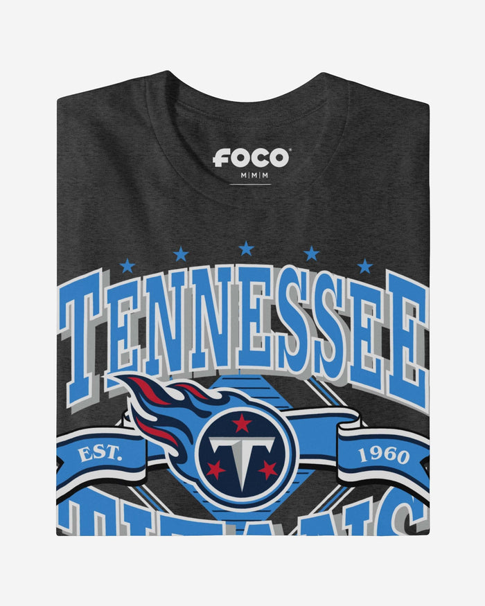 Tennessee Titans Established Banner T-Shirt FOCO - FOCO.com
