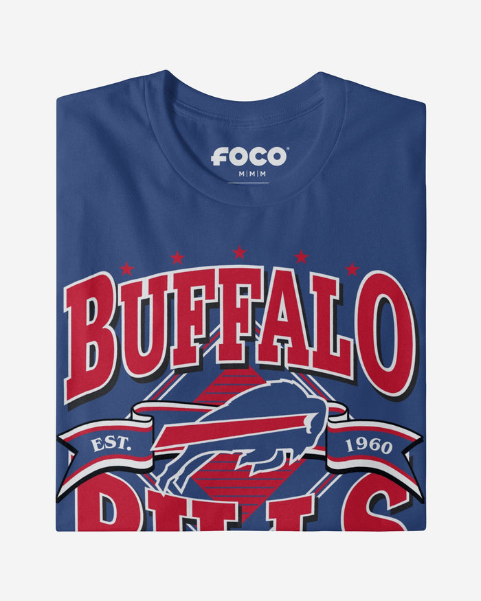 Buffalo Bills Established Banner T-Shirt FOCO - FOCO.com