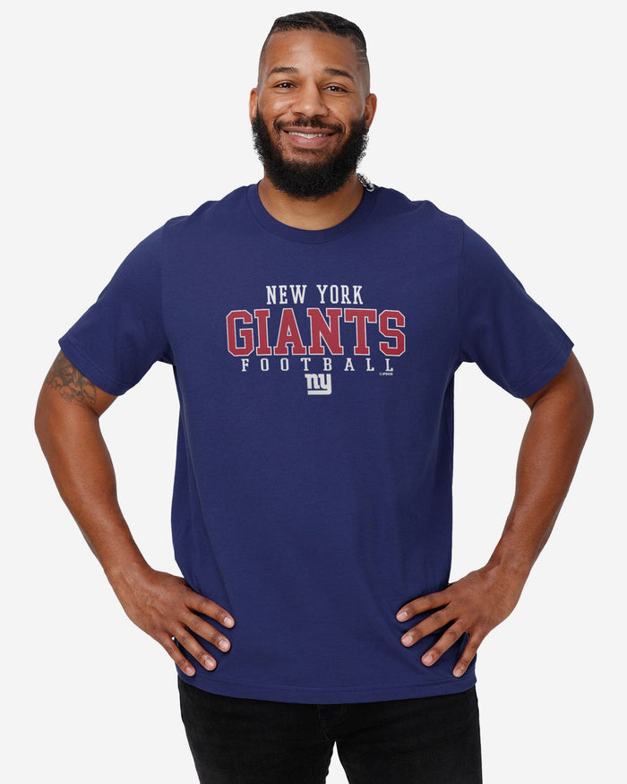 New York Giants Football Wordmark T-Shirt FOCO - FOCO.com