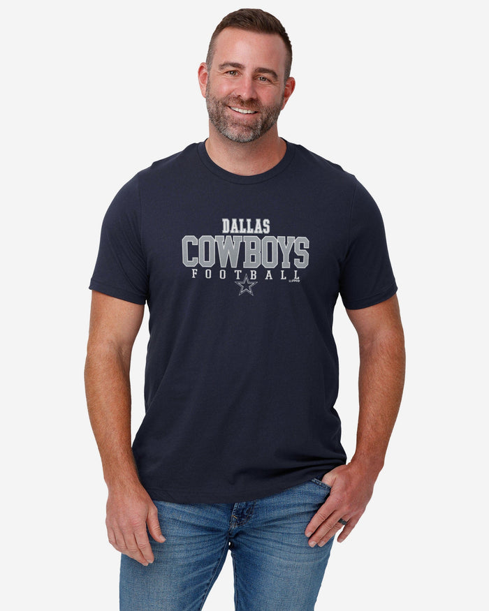 Dallas Cowboys Football Wordmark T-Shirt FOCO - FOCO.com