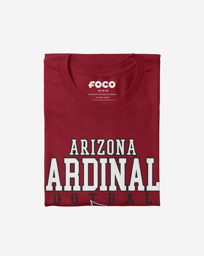 Arizona Cardinals Football Wordmark T-Shirt FOCO - FOCO.com