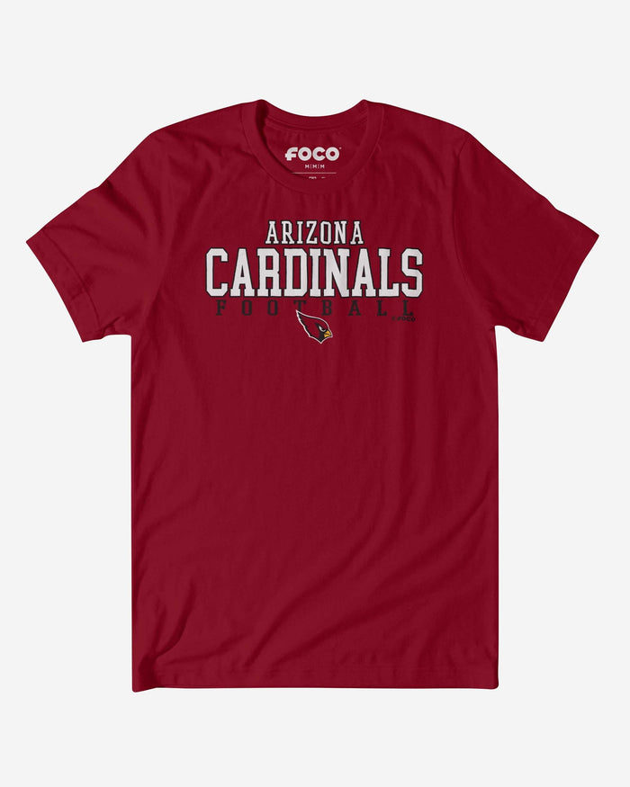Arizona Cardinals Football Wordmark T-Shirt FOCO S - FOCO.com