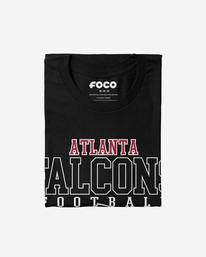 Atlanta Falcons Football Wordmark T-Shirt FOCO - FOCO.com