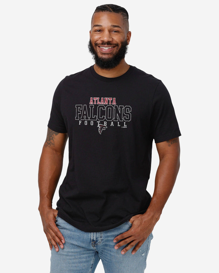 Atlanta Falcons Football Wordmark T-Shirt FOCO - FOCO.com