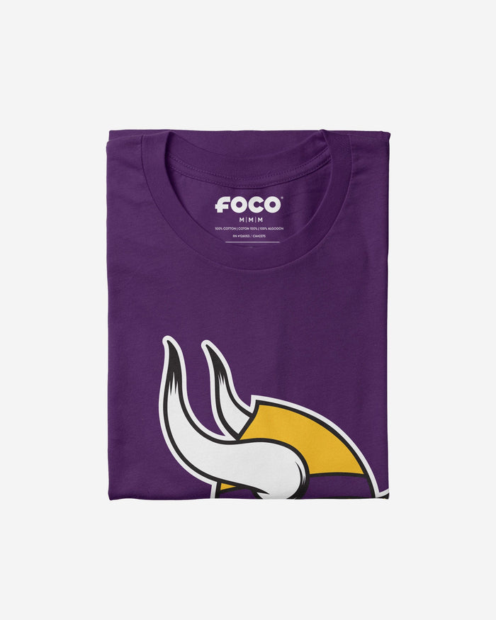 Minnesota Vikings Primary Logo T-Shirt FOCO - FOCO.com