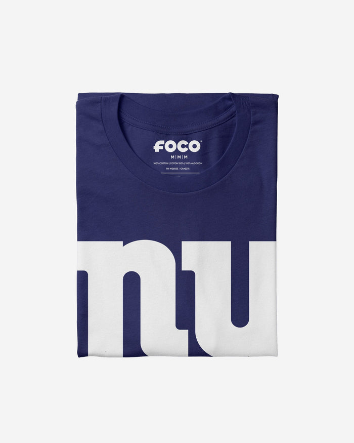 New York Giants Primary Logo T-Shirt FOCO - FOCO.com