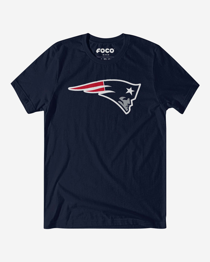 New England Patriots Primary Logo T-Shirt FOCO Navy S - FOCO.com