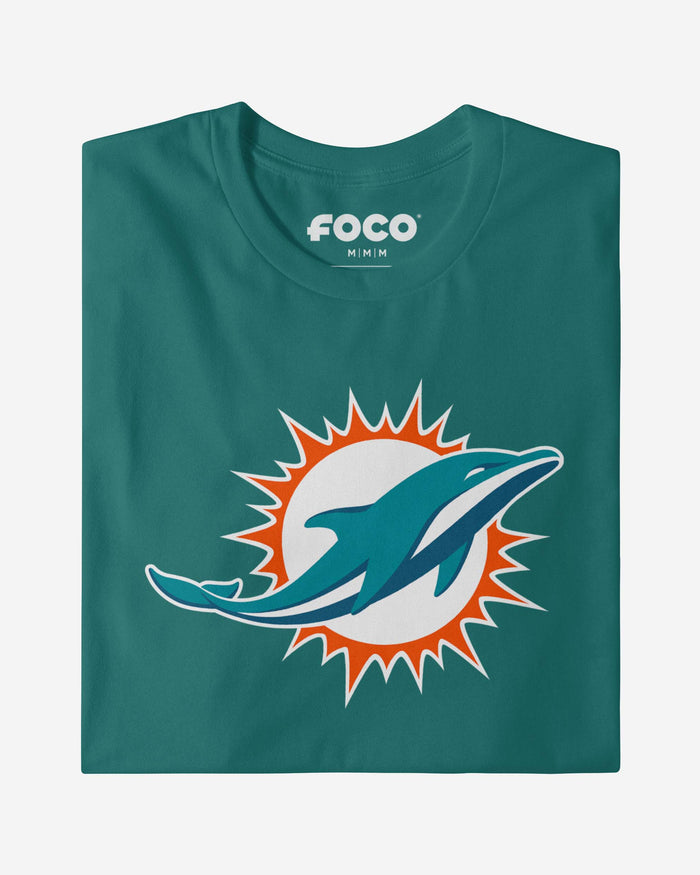 Miami Dolphins Primary Logo T-Shirt FOCO - FOCO.com