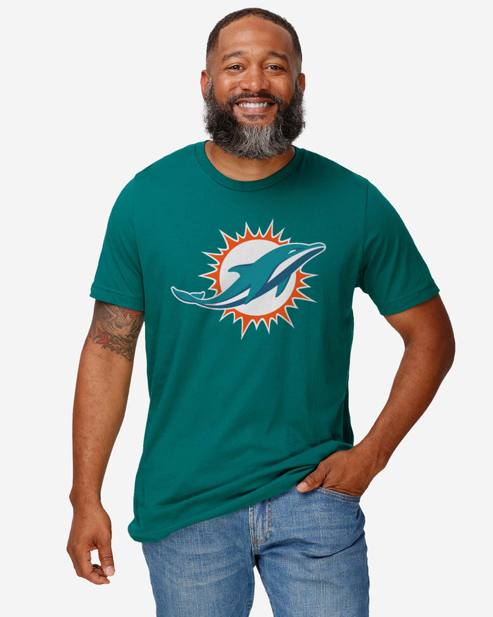 Miami Dolphins Primary Logo T-Shirt FOCO - FOCO.com