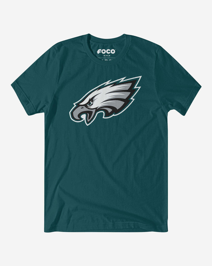 Philadelphia Eagles Primary Logo T-Shirt FOCO Midnight Green S - FOCO.com