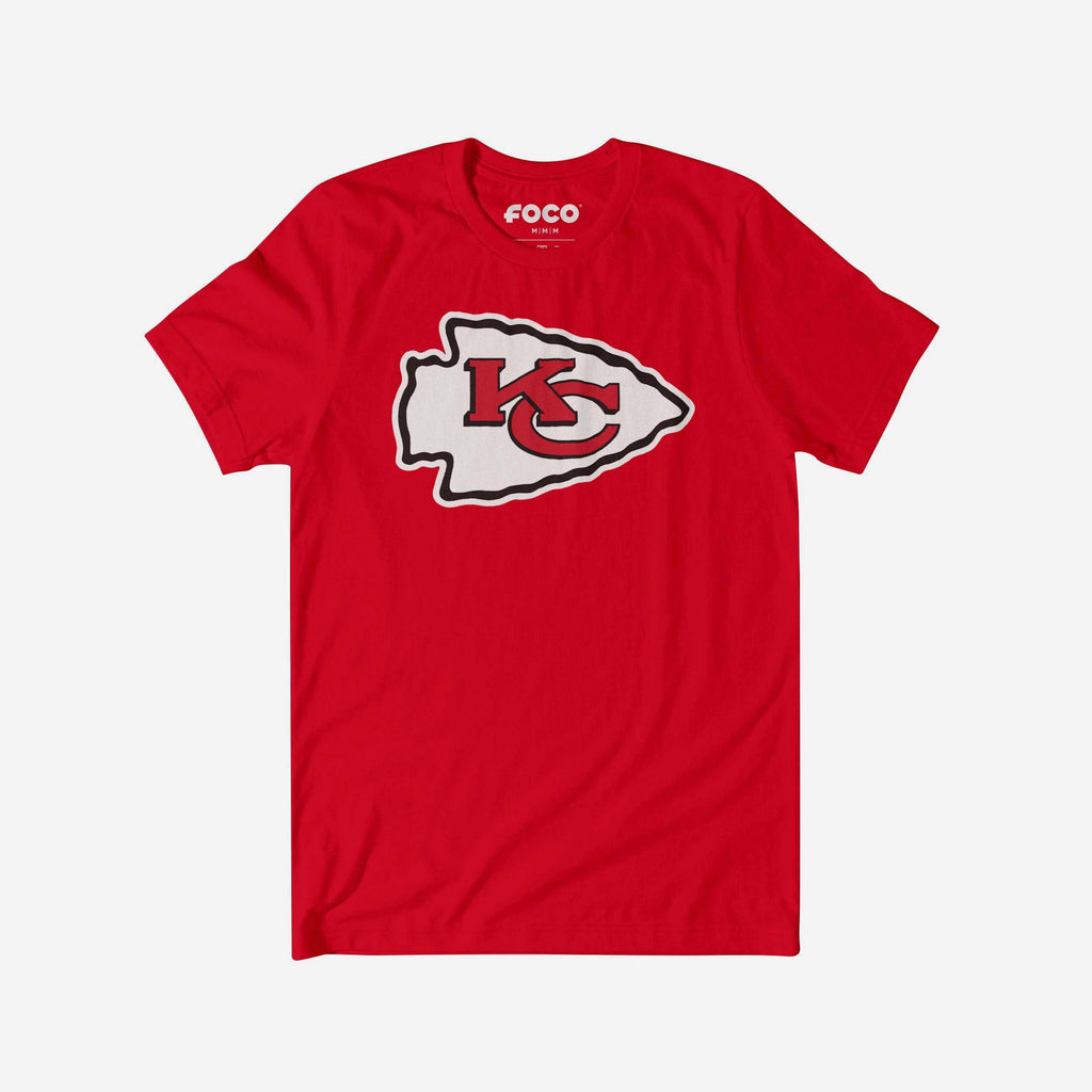 Kansas City Chiefs Primary Logo T-Shirt FOCO Red S - FOCO.com