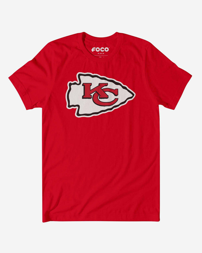 Kansas City Chiefs Primary Logo T-Shirt FOCO Red S - FOCO.com