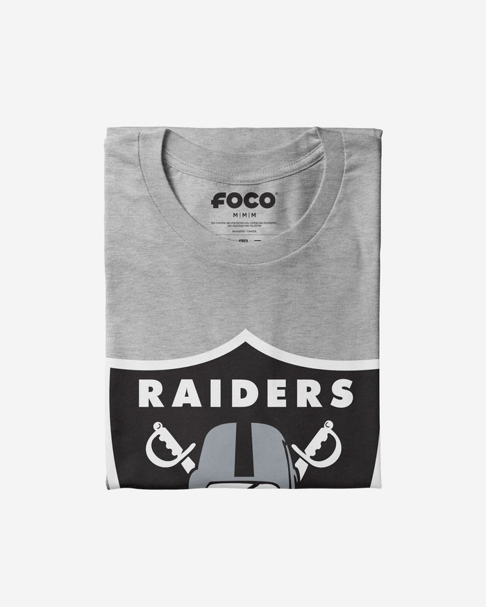 Las Vegas Raiders Primary Logo T-Shirt FOCO - FOCO.com