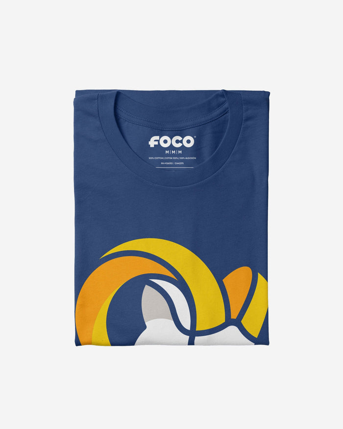 Los Angeles Rams Primary Logo T-Shirt FOCO - FOCO.com