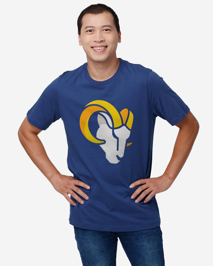 Los Angeles Rams Primary Logo T-Shirt FOCO - FOCO.com