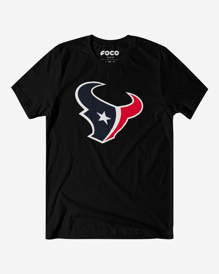 Houston Texans Primary Logo T-Shirt FOCO Black S - FOCO.com