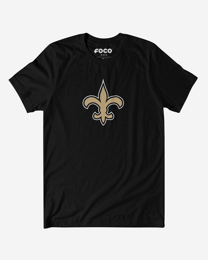 New Orleans Saints Primary Logo T-Shirt FOCO Black S - FOCO.com