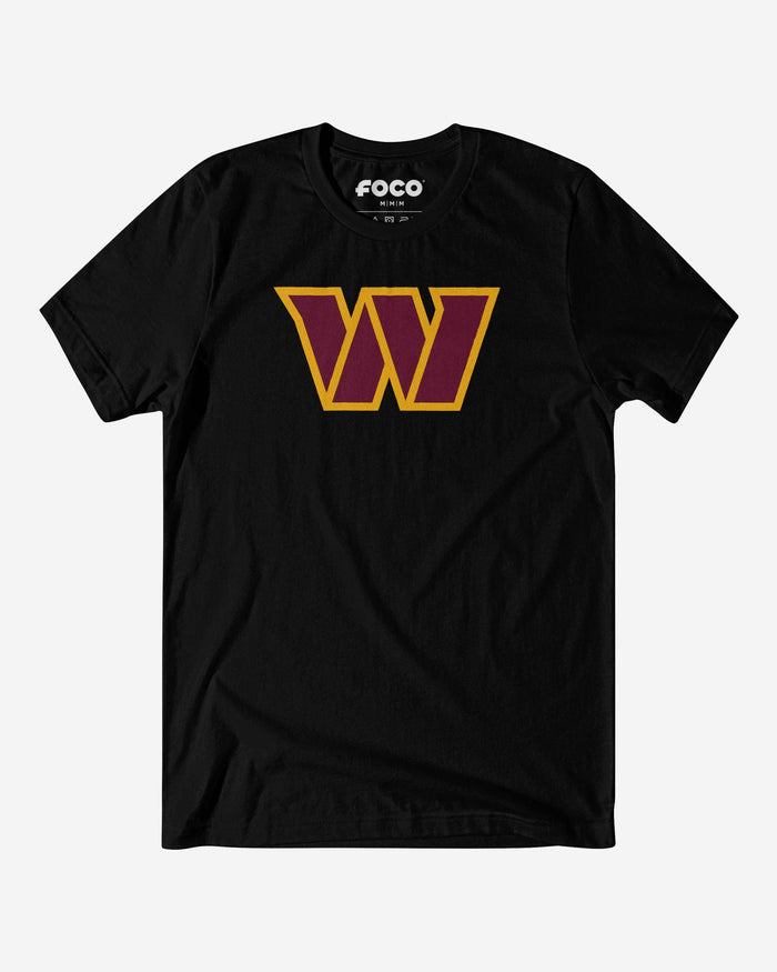 Washington Commanders Primary Logo T-Shirt FOCO Black S - FOCO.com