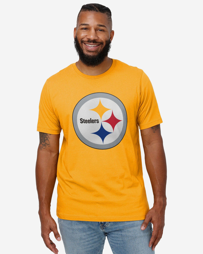 Pittsburgh Steelers Primary Logo T-Shirt FOCO - FOCO.com