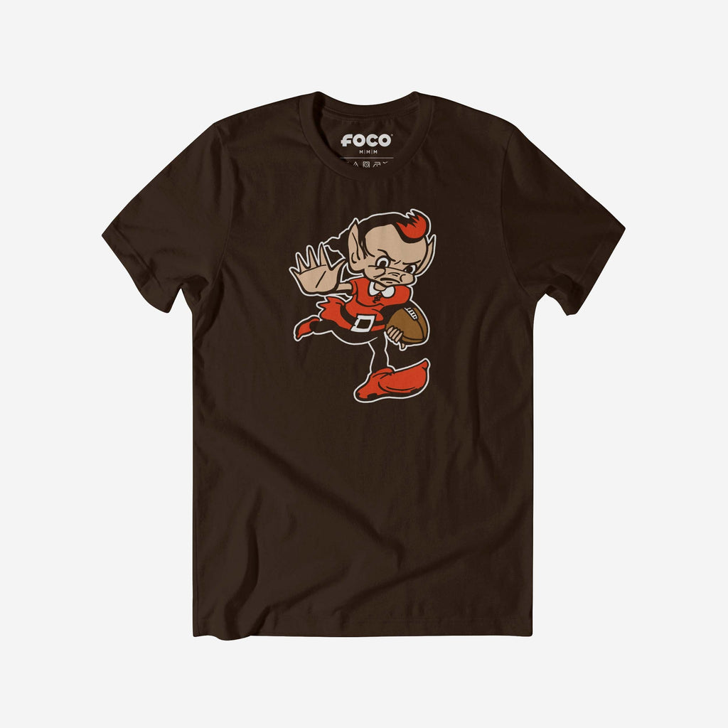 Cleveland Browns Secondary Logo T-Shirt FOCO S - FOCO.com