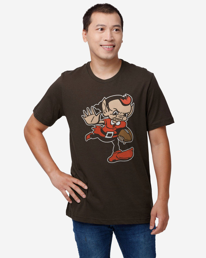 Cleveland Browns Secondary Logo T-Shirt FOCO - FOCO.com