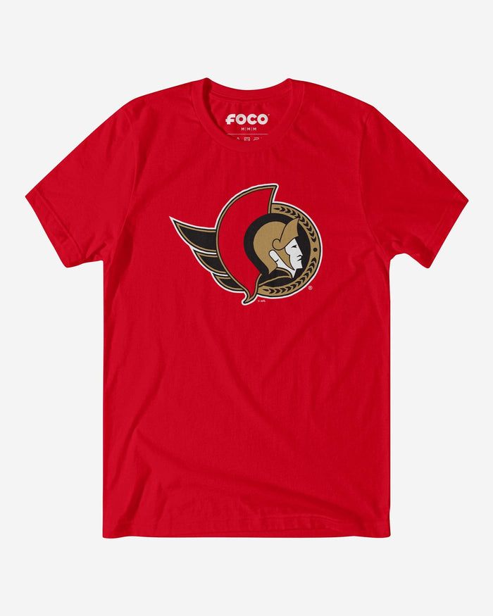 Ottawa Senators Primary Logo T-Shirt FOCO Red S - FOCO.com