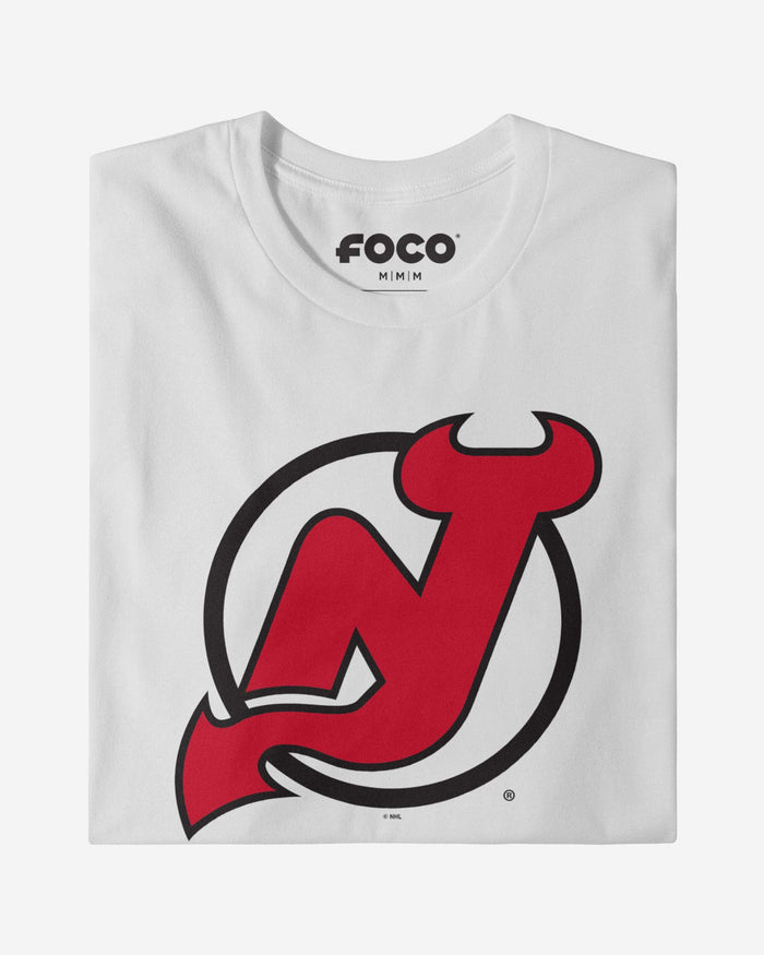 New Jersey Devils Primary Logo T-Shirt FOCO - FOCO.com