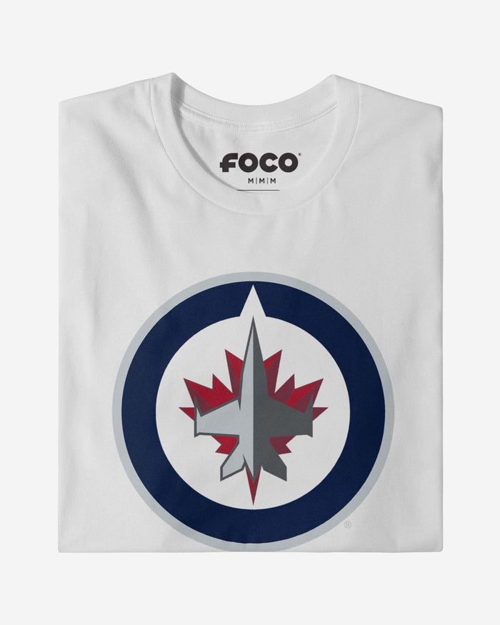 Winnipeg Jets Primary Logo T-Shirt FOCO - FOCO.com