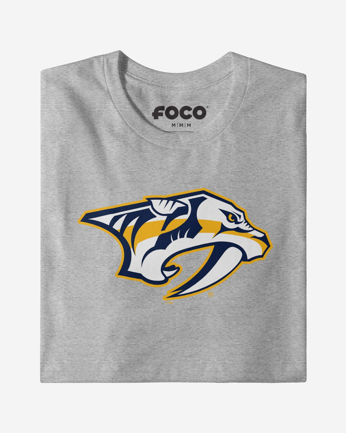 Nashville Predators Primary Logo T-Shirt FOCO - FOCO.com