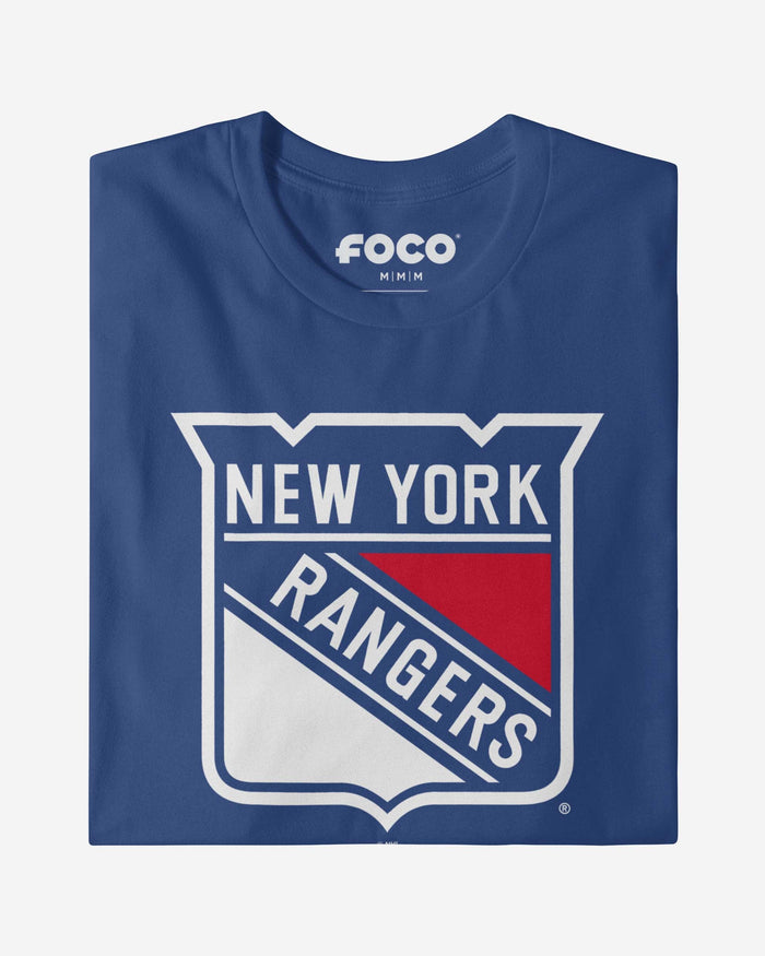 New York Rangers Primary Logo T-Shirt FOCO - FOCO.com