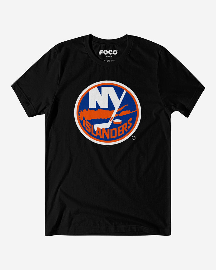 New York Islanders Primary Logo T-Shirt FOCO Black S - FOCO.com