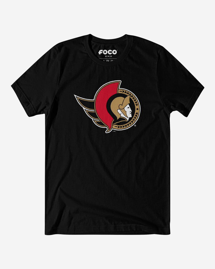 Ottawa Senators Primary Logo T-Shirt FOCO Black S - FOCO.com