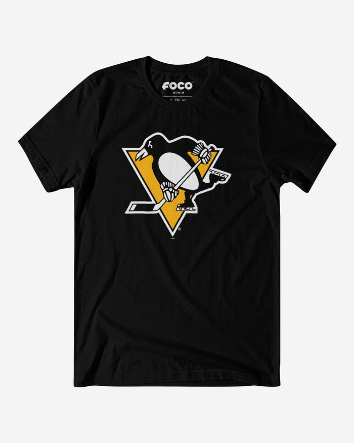 Pittsburgh Penguins Primary Logo T-Shirt FOCO Black S - FOCO.com