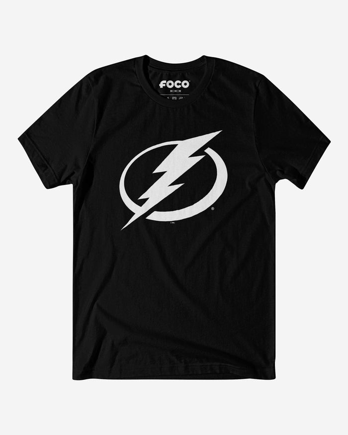 Tampa Bay Lightning Primary Logo T-Shirt FOCO Black S - FOCO.com