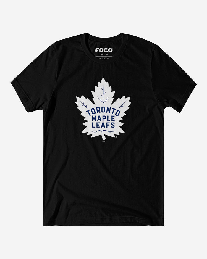 Toronto Maple Leafs Primary Logo T-Shirt FOCO Black S - FOCO.com