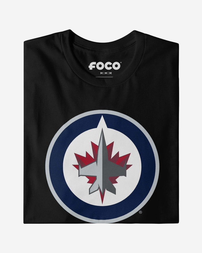 Winnipeg Jets Primary Logo T-Shirt FOCO - FOCO.com