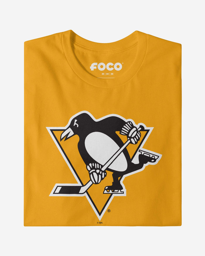 Pittsburgh Penguins Primary Logo T-Shirt FOCO - FOCO.com