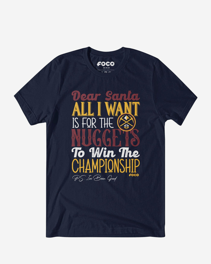 Denver Nuggets All I Want T-Shirt FOCO S - FOCO.com