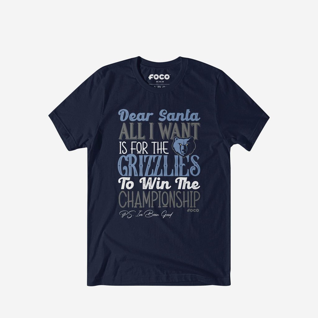 Memphis Grizzlies All I Want T-Shirt FOCO S - FOCO.com