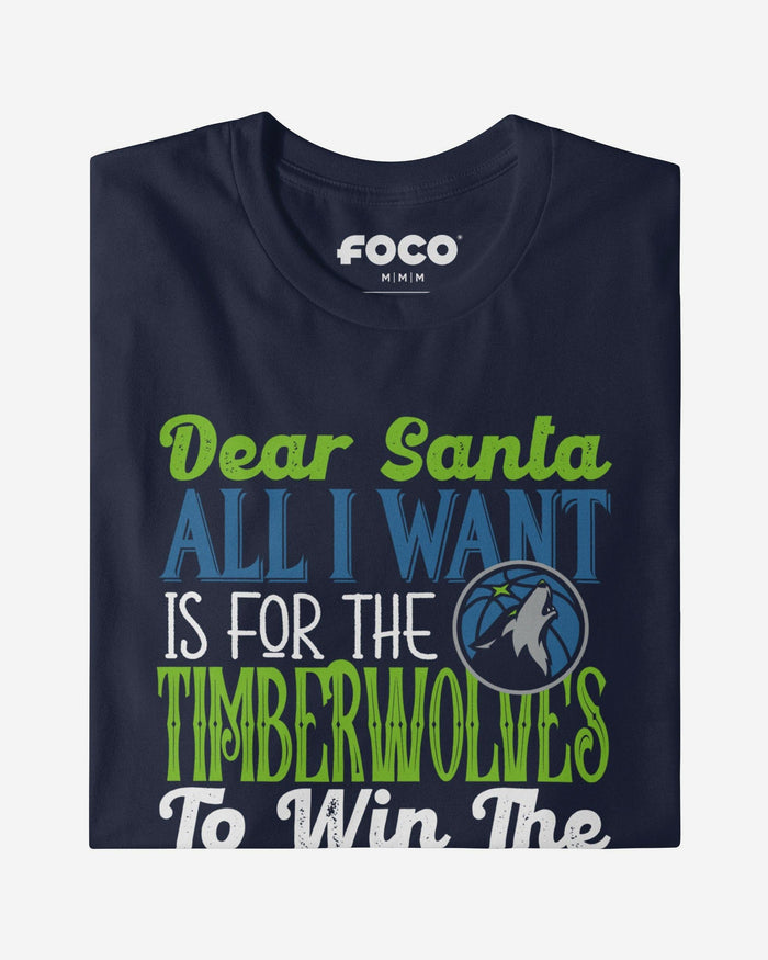 Minnesota Timberwolves All I Want T-Shirt FOCO S - FOCO.com