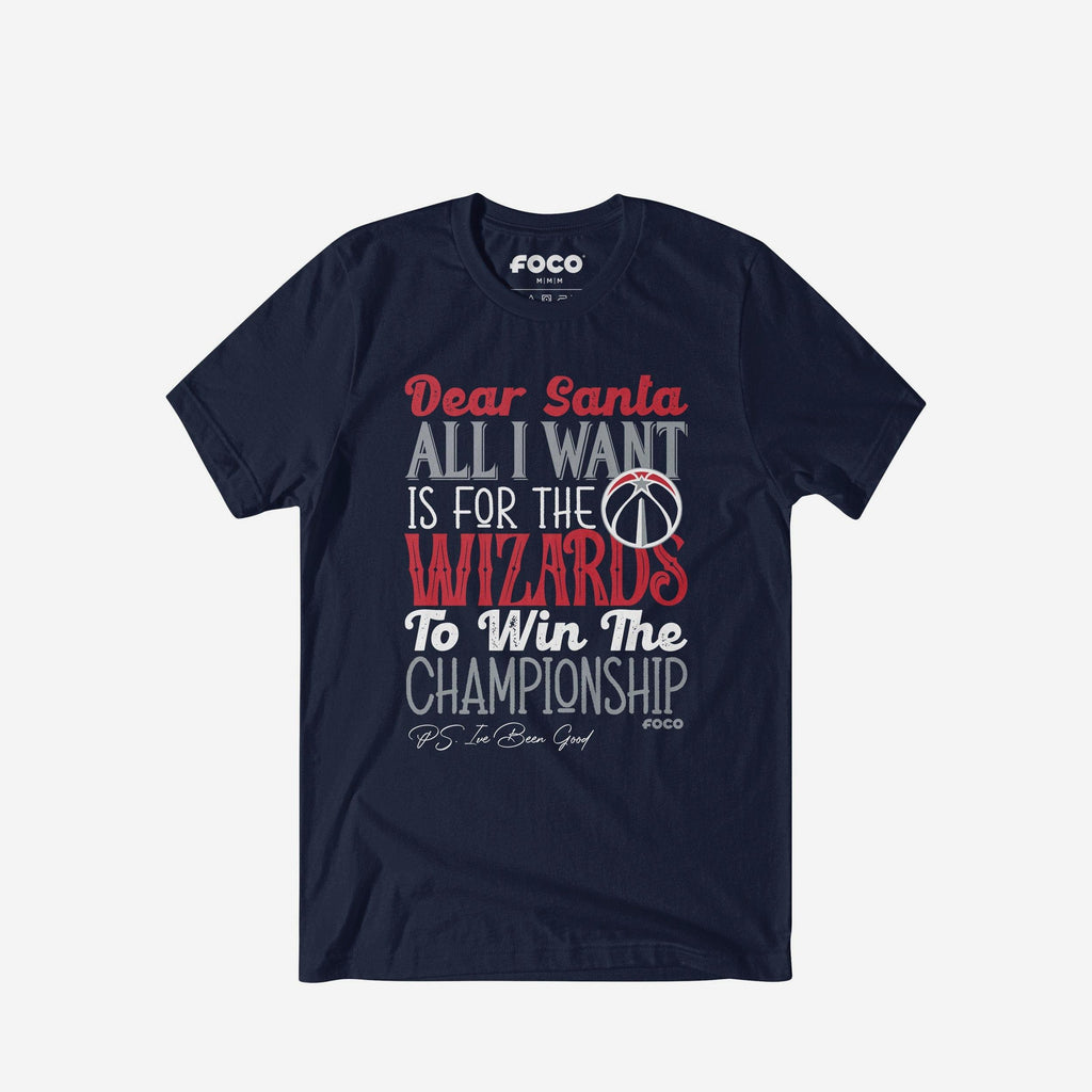 Washington Wizards All I Want T-Shirt FOCO S - FOCO.com