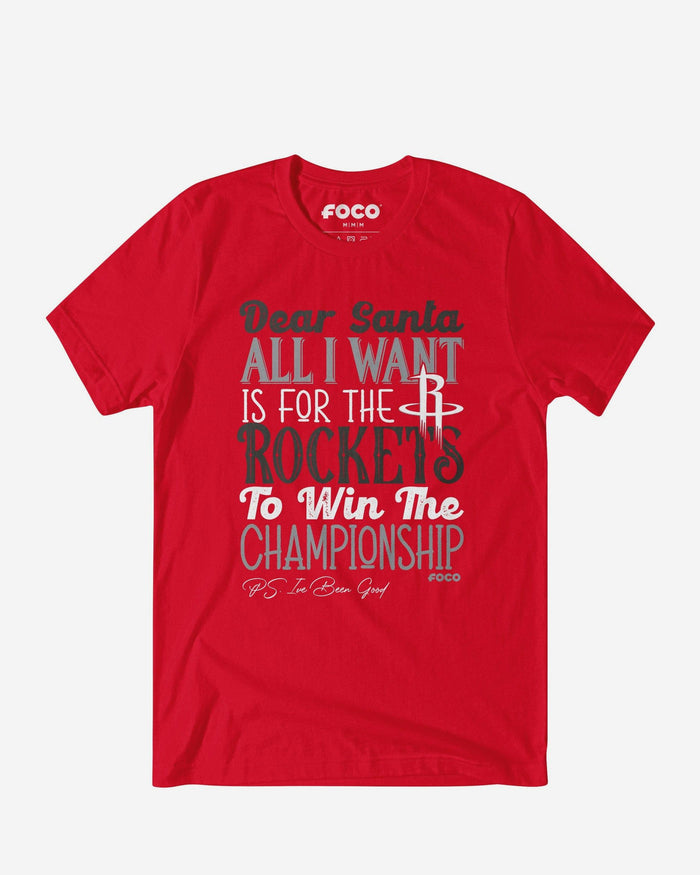 Houston Rockets All I Want T-Shirt FOCO S - FOCO.com