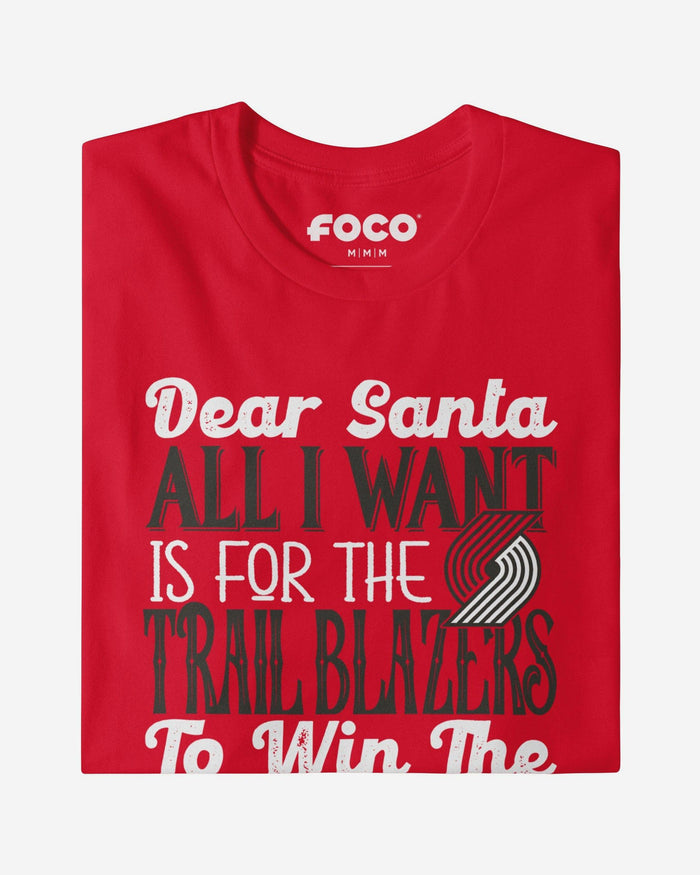 Portland Trail Blazers All I Want T-Shirt FOCO S - FOCO.com