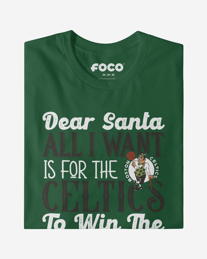 Boston Celtics All I Want T-Shirt FOCO S - FOCO.com